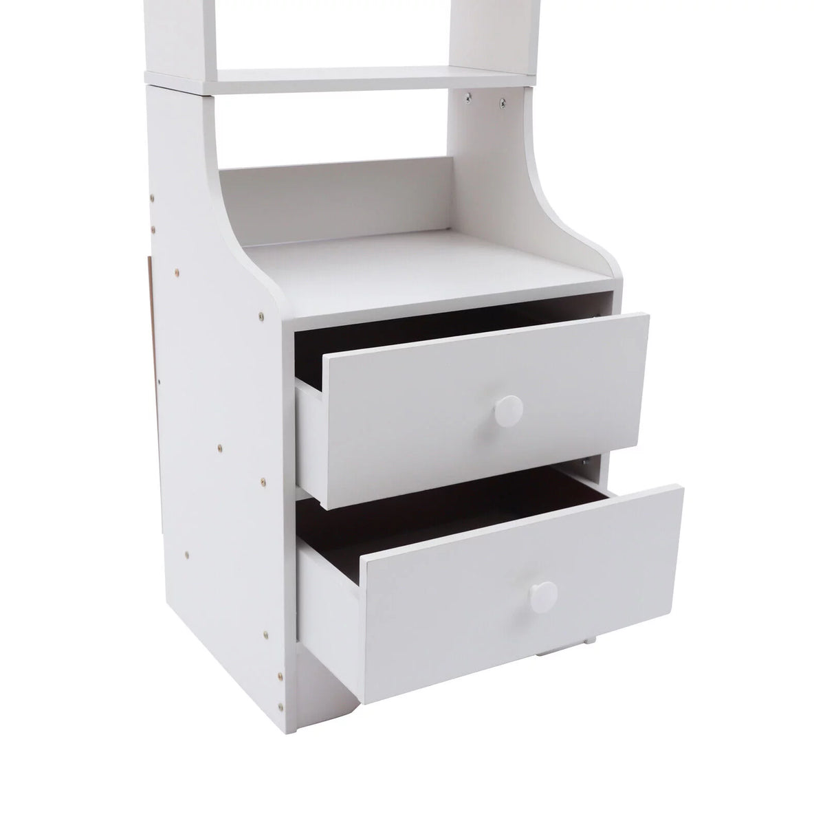 White Nightstand S5910
