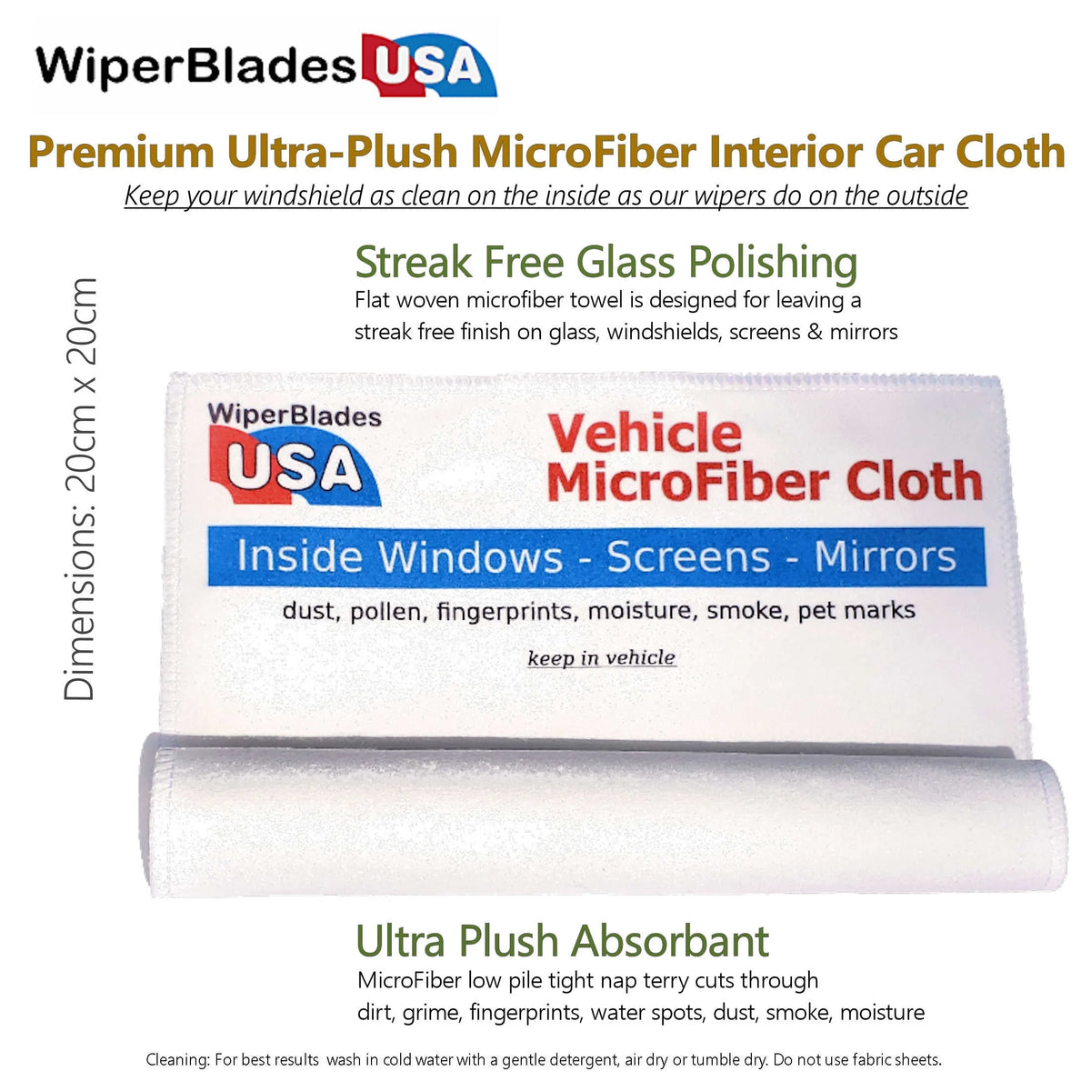 Wiper Blades Set of 3 with Rear Wiper Z14329