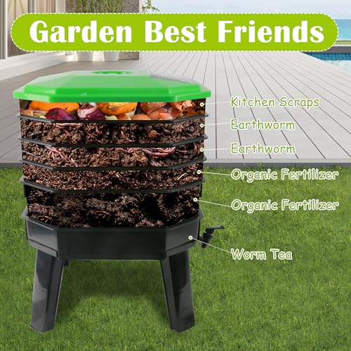5-Layer Worm Composter J314