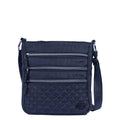Brushed Black Crossbody with RFID B160
