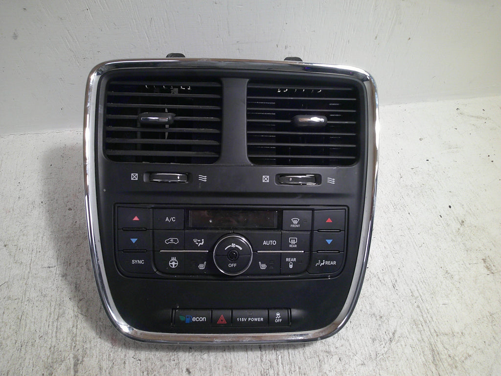 11-20 Dodge Caravan Front Dash AC Automatic Temperature Control Y31560