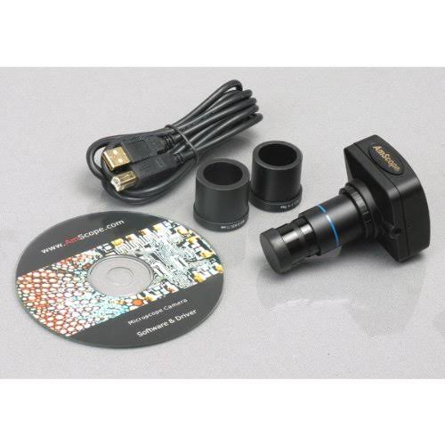 40X-2000X LED Monocular Compound Microscope with Mechanical Stage and Digital Camera D87945
