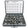 575 Piece Stainless Steel Hex Cap Screws Bolts Nuts Washers Assortment Kit J471