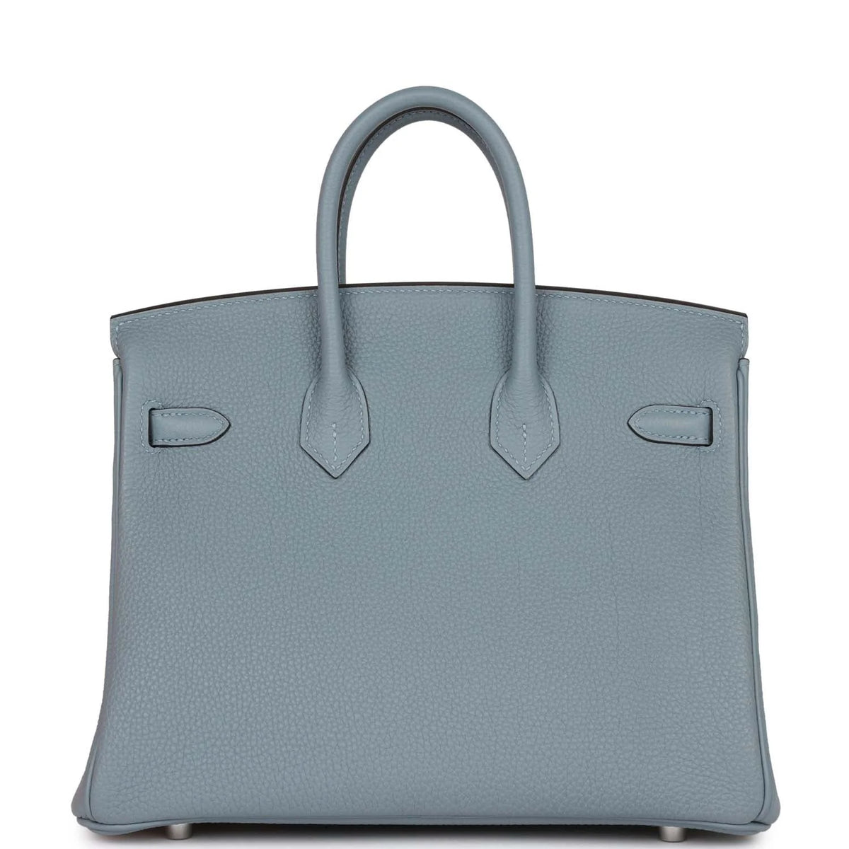 Bleu Lin Togo Palladium Hardware Handbag J100260