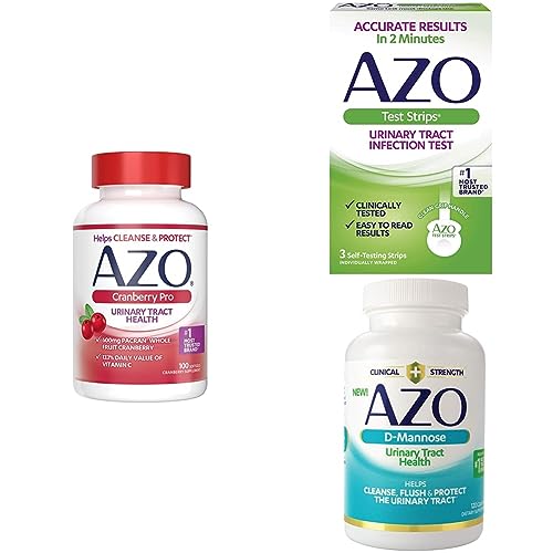 Cranberry Softgels, UTI Test Strips, D-Mannose X90927