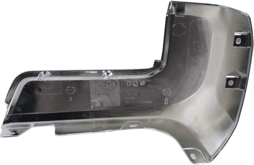 Chrome Plastic Rear Bumper End Cap Pair for Toyota Tacoma 2016-2020 U523660