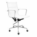 Ergonomic Mesh Office Chair White Y7136