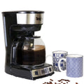 12 Cup Programmable Coffee Maker with Reusable Filter J361