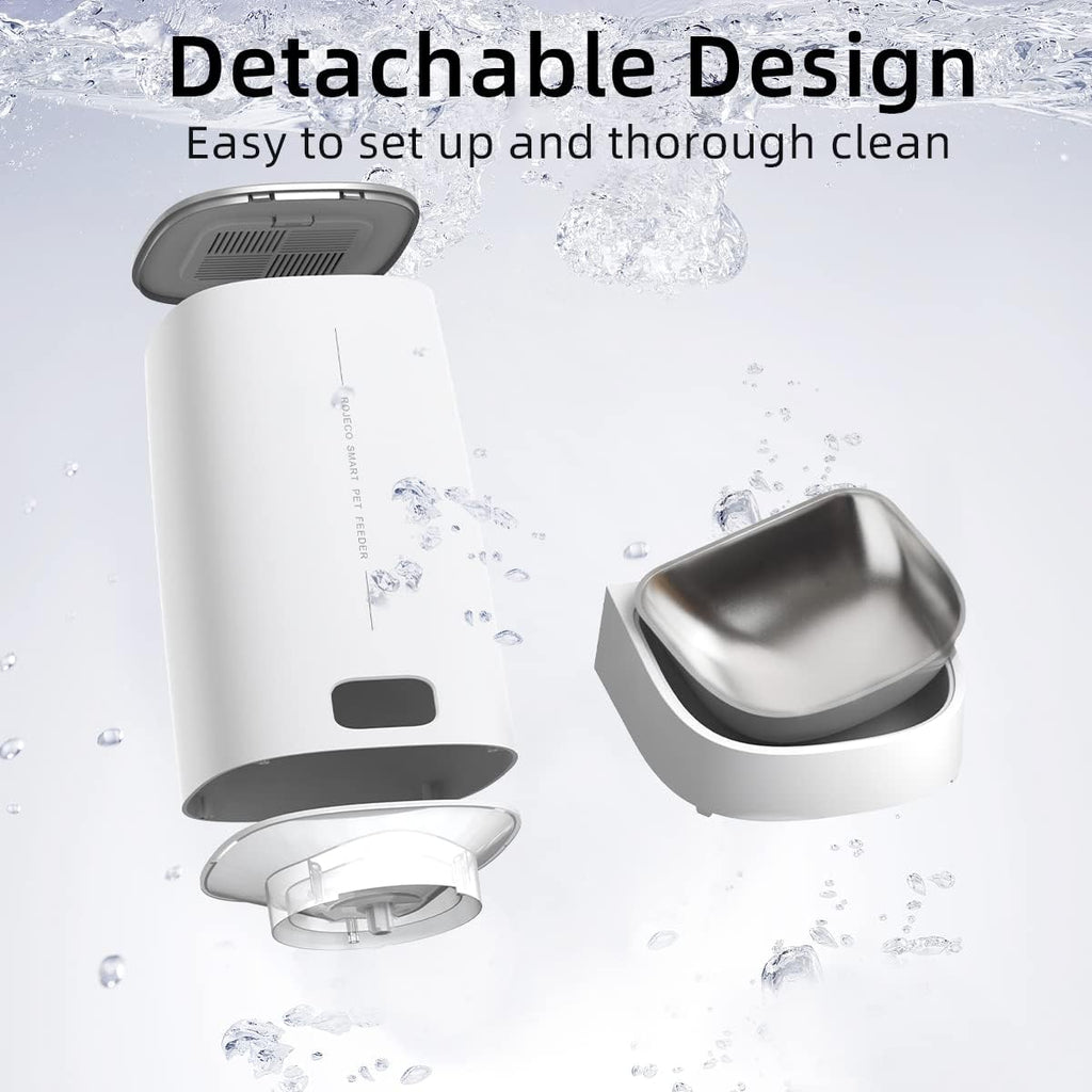 Automatic Cat Feeder with APP Control, 4L, Pack of 2 R99185