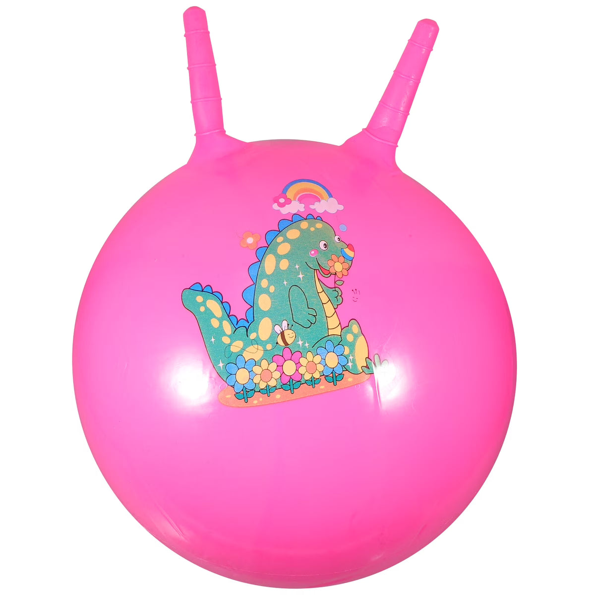 55cm Inflatable Exercise Ball Jumping Ball Fitness PVC Equipment Balance Jumping Toy S977478
