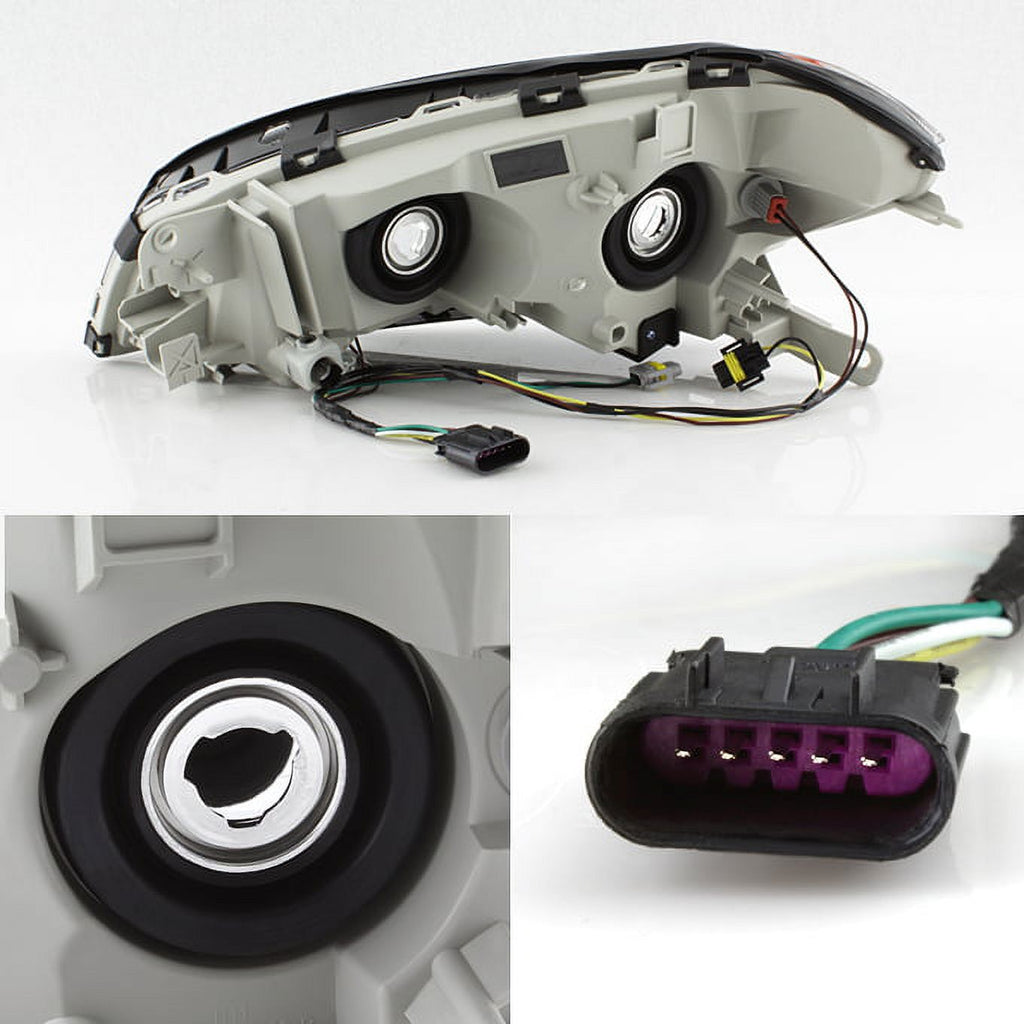 Passenger Right Side Headlight Assembly for Chevy Malibu 2008-2012 Z338