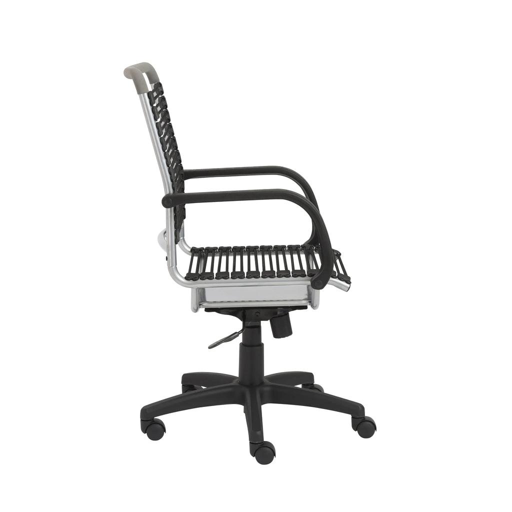 High Back Office Chair with Fixed Arm A51563