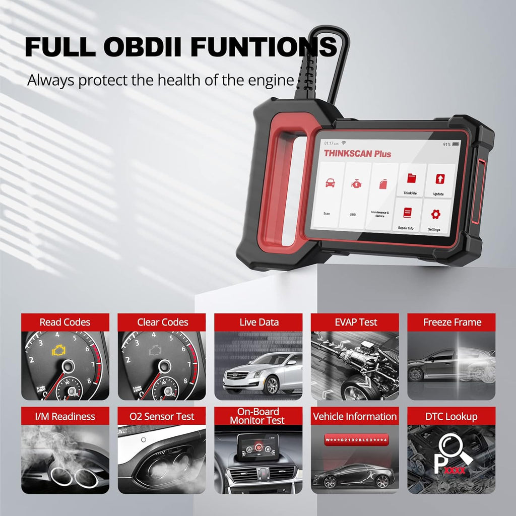 Car Scanner OBD2 Scanner with 4 System Diagnosis Code Reader Diagnostic Scan Tool K6539