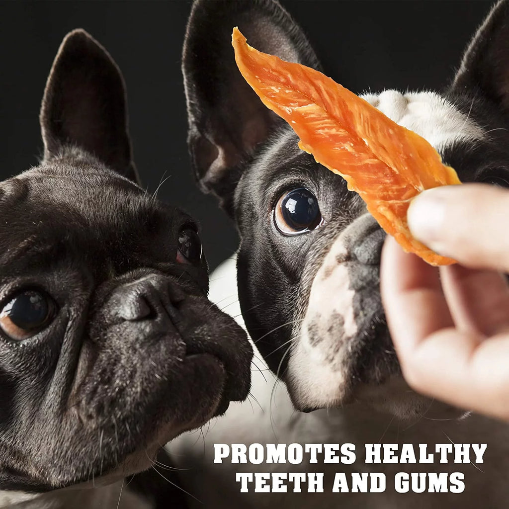 Chicken Jerky Dog Treats 1.5 Lb Grain Free High Protein Q438