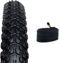26x2.25 MTB Tires and Tube, Schrader Valve, Pack of 2 I905