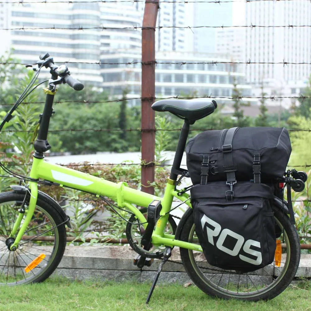 3 in 1 Multifunction Mountain Bike Bag Pannier Rear Seat Trunk Bag N148399