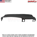Black Molded Dash Cover B3148