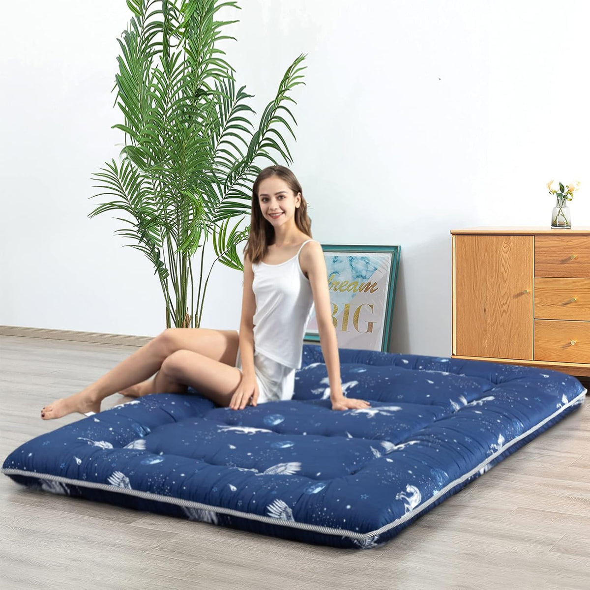 Black Queen Floor Mattress Q52975