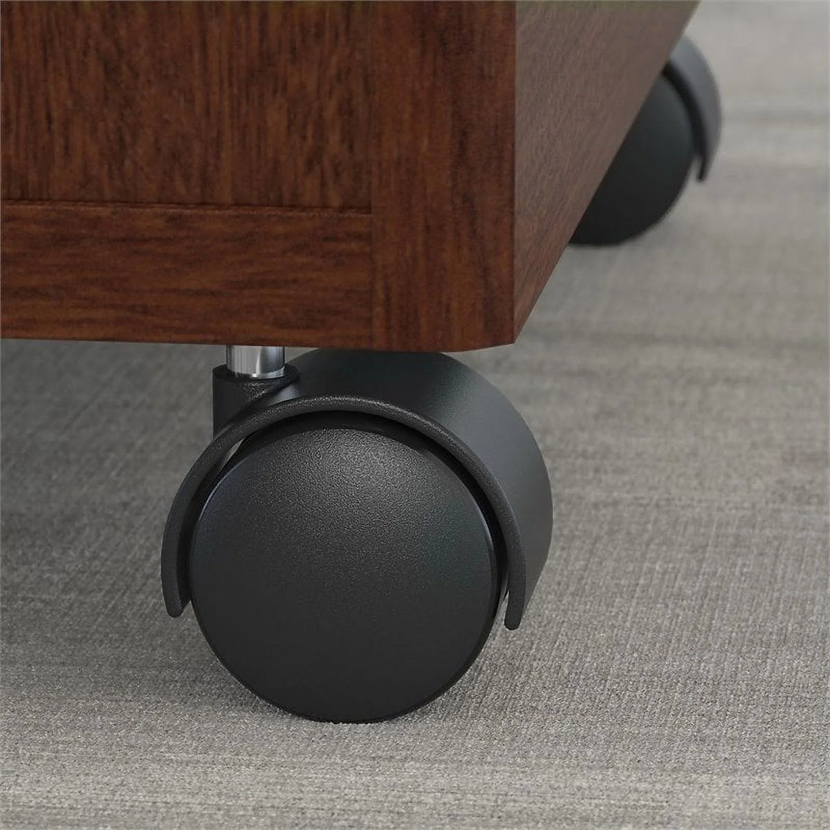 Mahogany Office Desk with Drawers H406