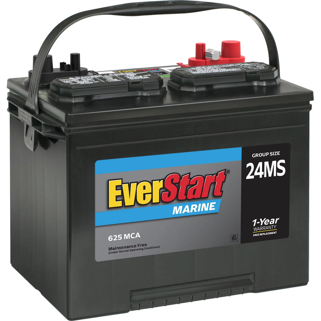 Lead Acid Marine Starting Battery Group Size 24MS 12 Volt 1000 MCA C623288