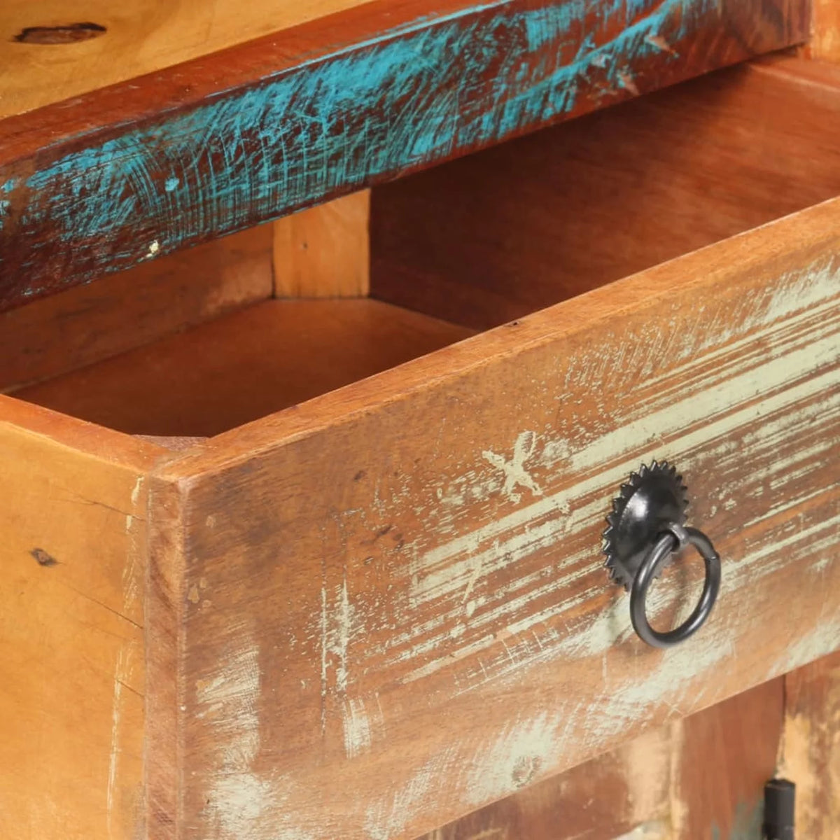 Solid Reclaimed Wood Highboard C993