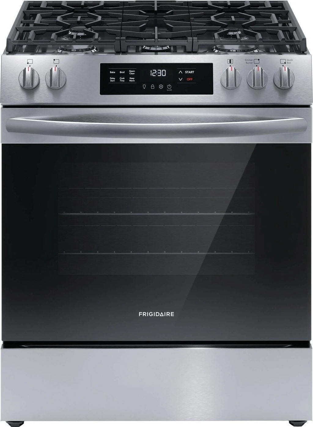 30" Free Standing Gas Range White M835