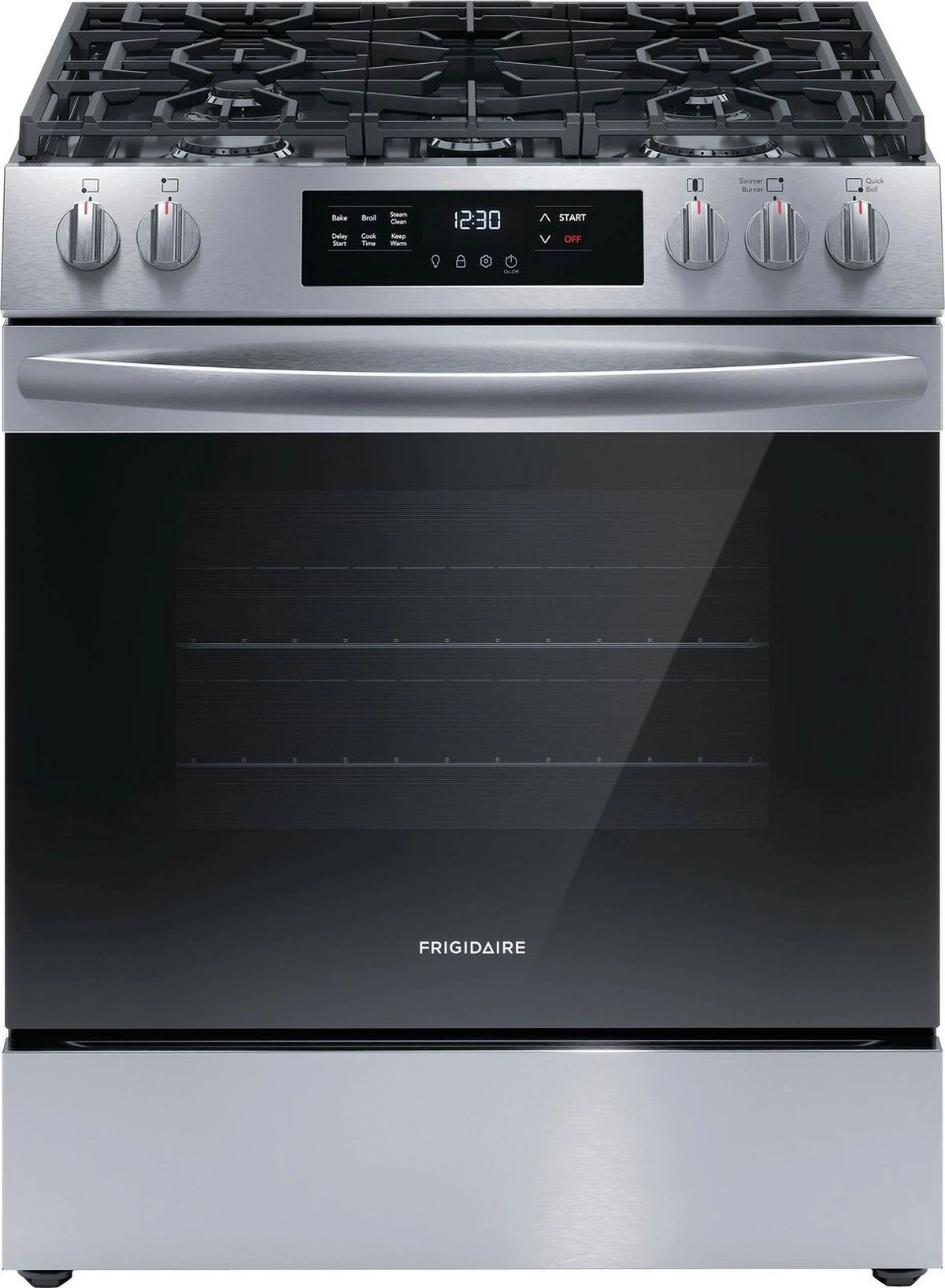 30" Free Standing Gas Range White M835