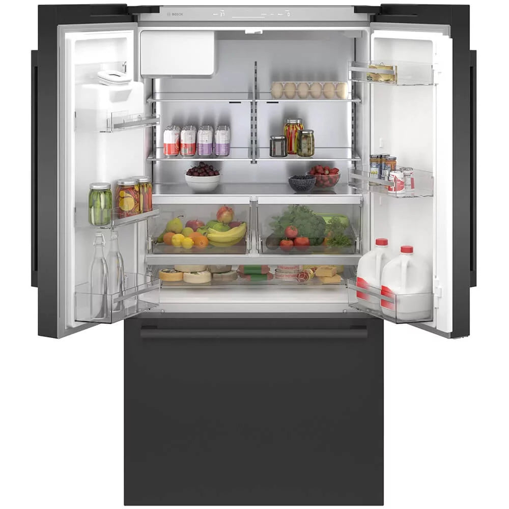 21 Cu. Ft. Black Stainless French Door Bottom Mount Refrigerator C37482