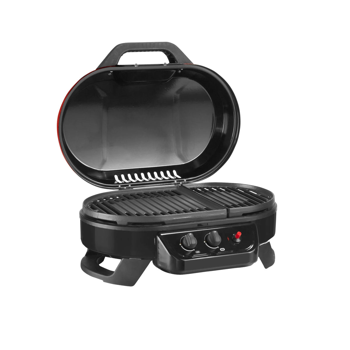 Black Tabletop 2 Burner Propane Gas Grill Y26483