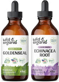 Goldenseal Tincture 4 fl oz & Echinacea Tincture 4 fl oz S749