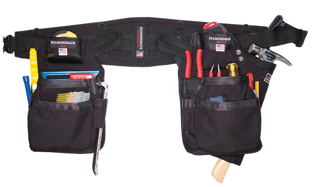 Trim Carpenter Tool Belt, Ranger Green, Medium S43863