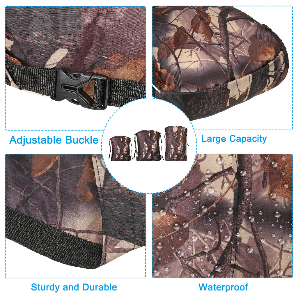 Camouflage Compression Stuff Sack 3 Pack Z9663