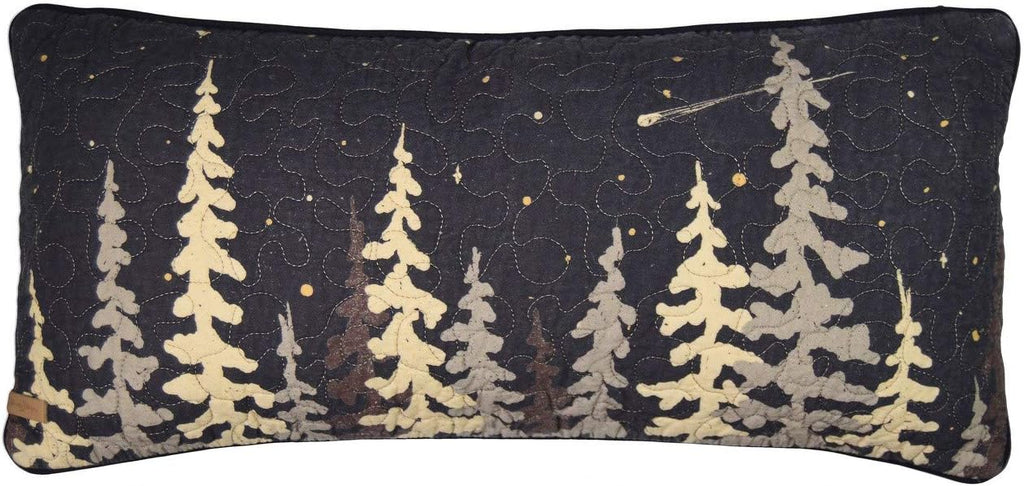 Machine Washable Lodge Quilt with Forest Pattern H5179