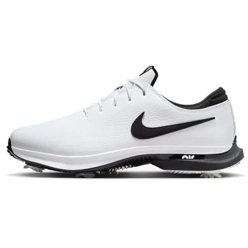 White Black Golf Shoes A47963