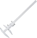 High-Precision All-Metal Vernier Caliper, Inch/Metric, 0-12"/0-300mm, Pack of 2 I6683