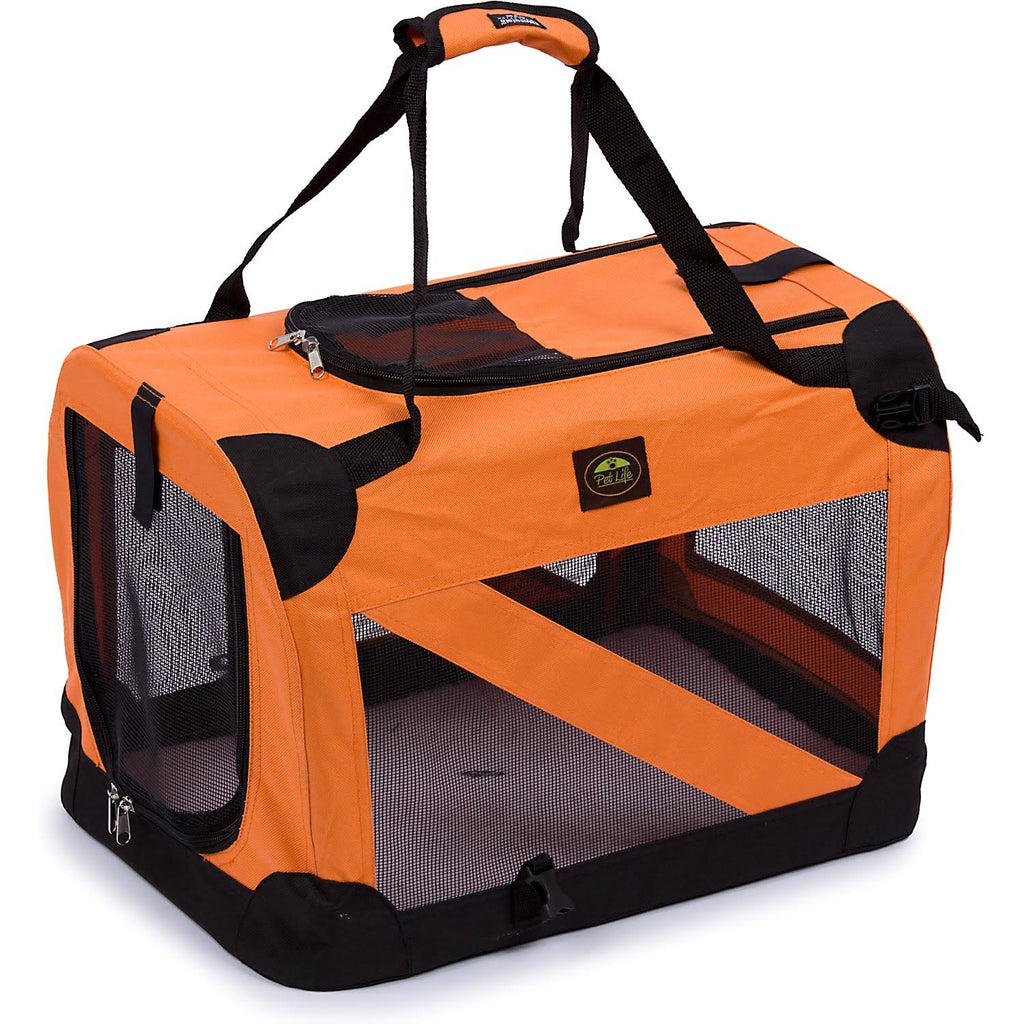 Folding Pet Dog Carrier, Orange K5286