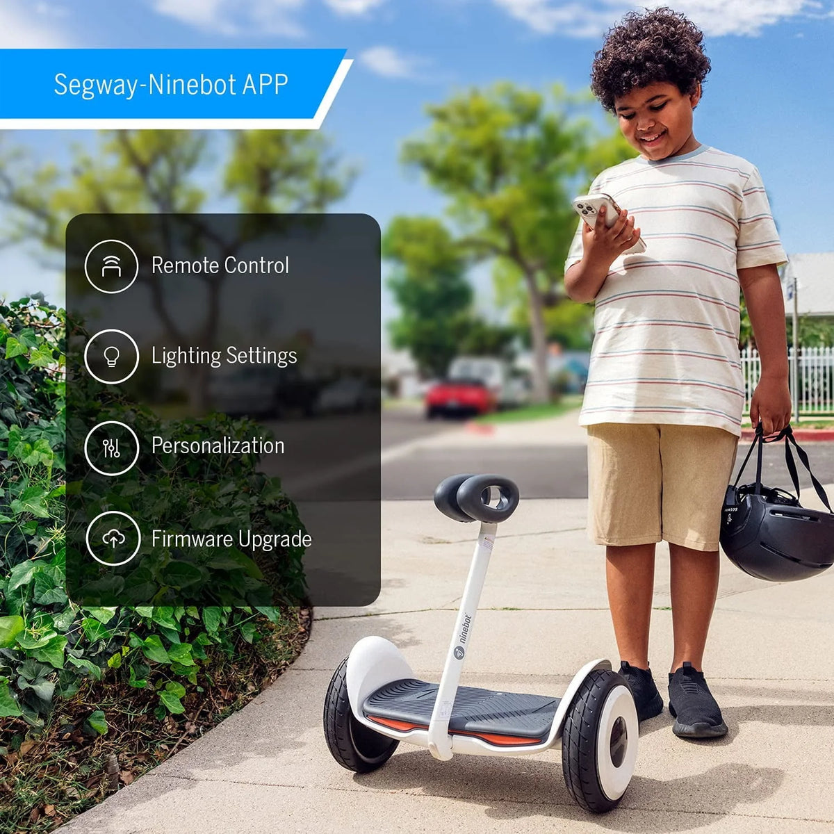 White Self-Balancing Electric Scooter T764099