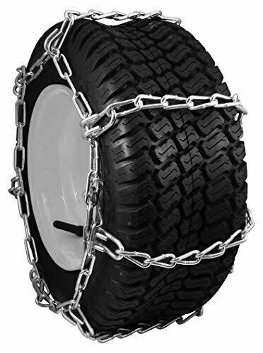 Snow Blower Garden Tractor Tire Chains 4 Link Steel V9435
