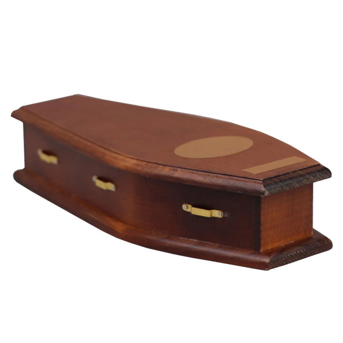 Miniature Doll House Furniture Coffin Ornament P620136