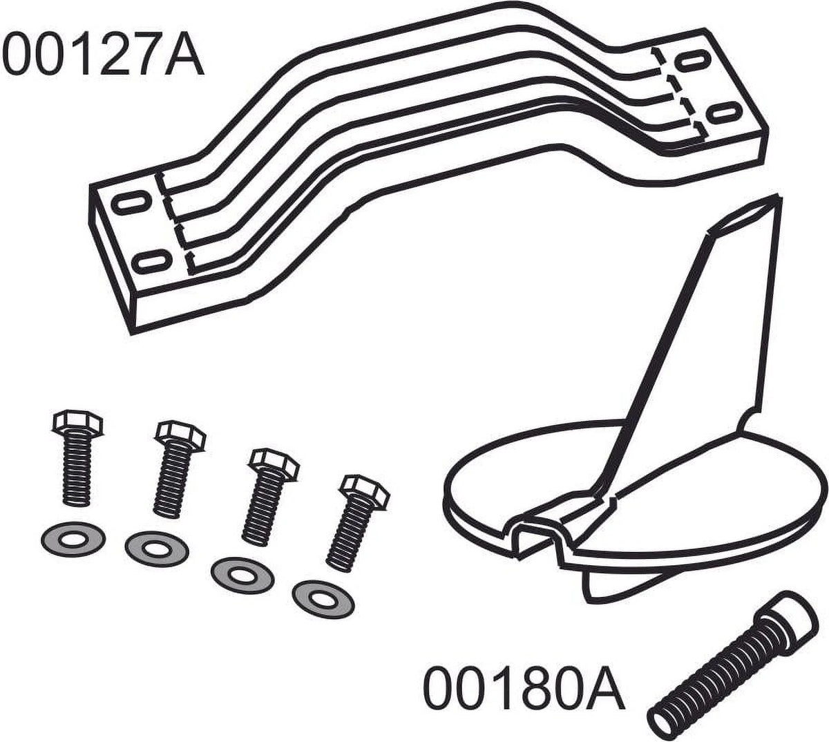 Zinc Anode Kit for Yamaha Outboards Z4984