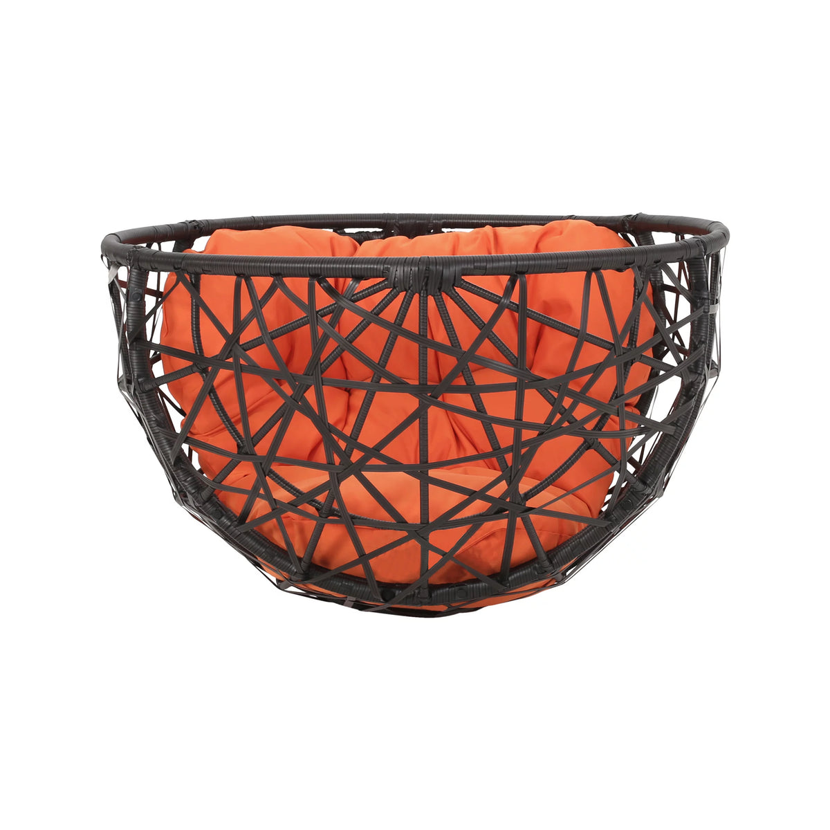 Indoor Wicker Teardrop Chair with Cushion T808239
