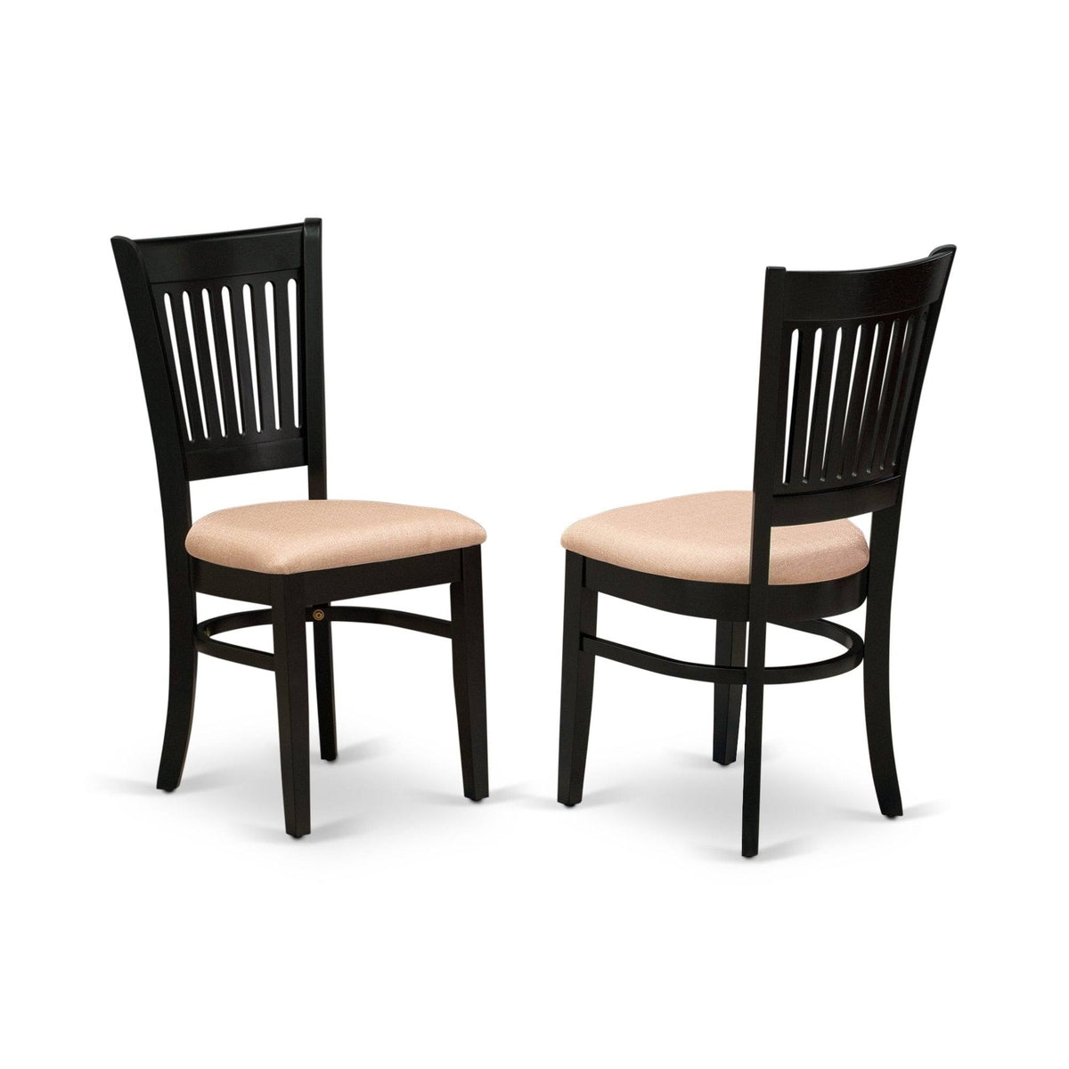 3-Piece Dining Set with Fabric Seat in Linen White R41954