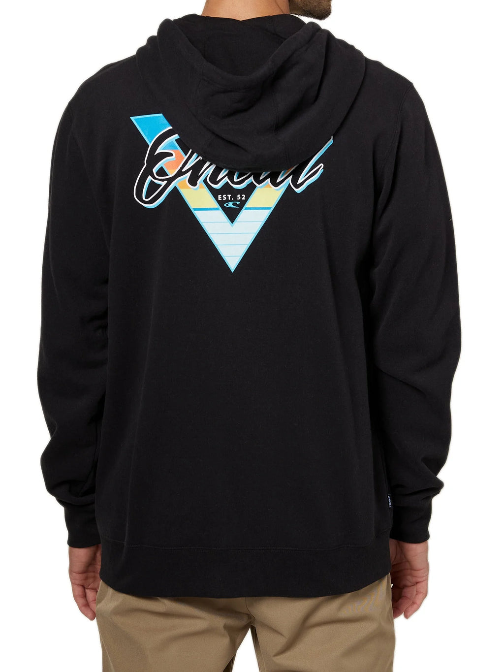 Black Bermuda Zip Hoodie K920318
