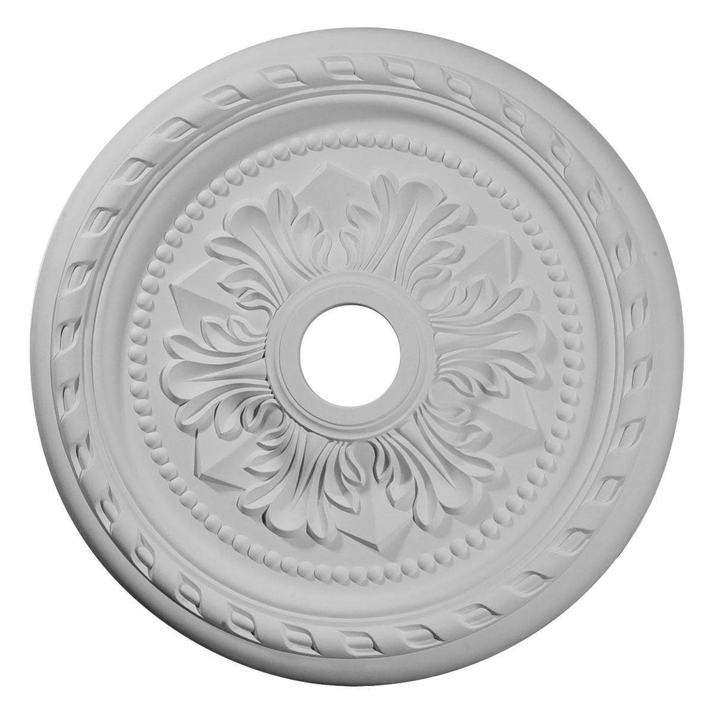 23 5/8x22OD x 3 5/8x22ID x 1 5/8x22P Ceiling Medallion Hand-Painted Pharaohs Gold U175