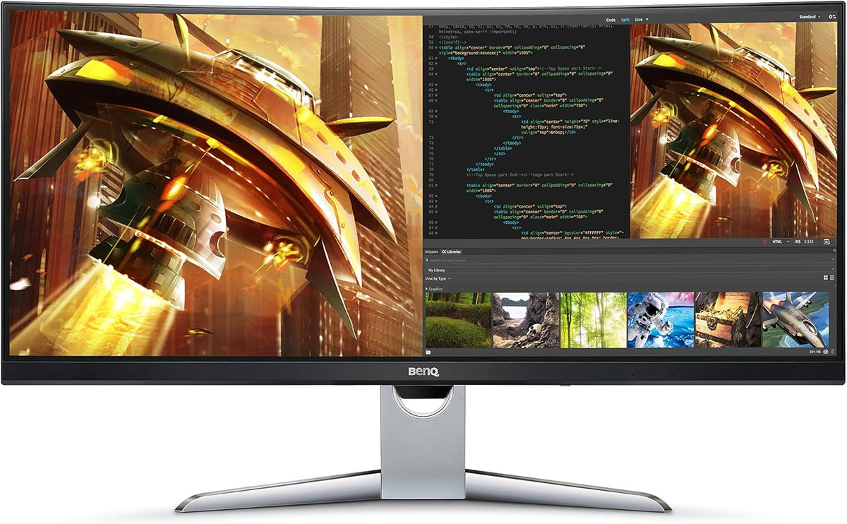 34 Inch Ultrawide Curved QHD Monitor I9094