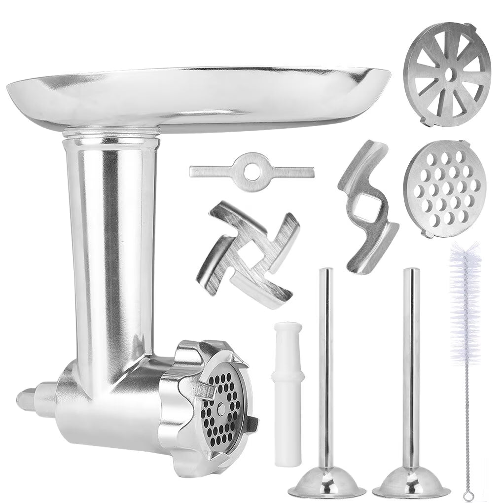 Metal Meat Food Grinder Attachment Kit for Stand Mixer H9274