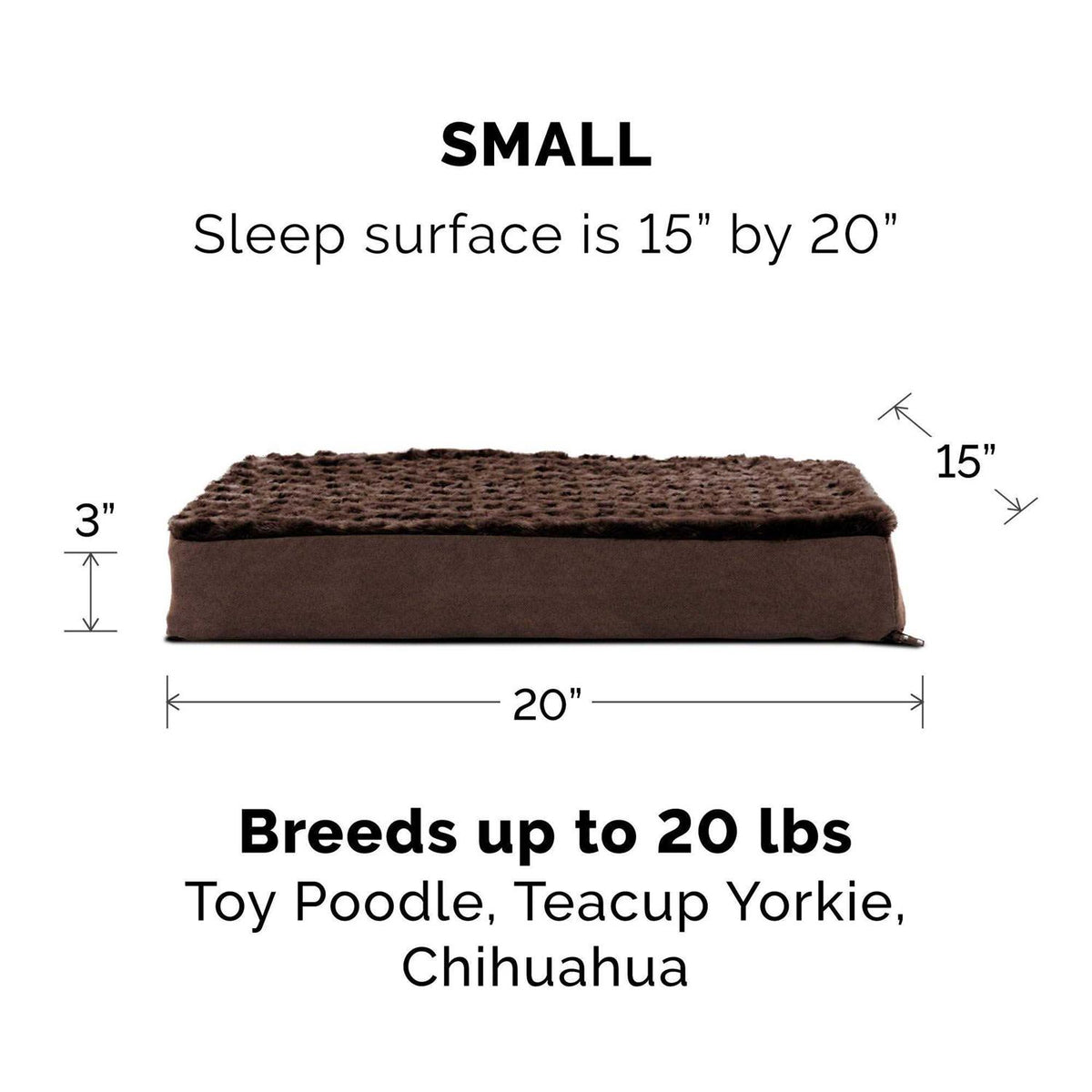 Ultra Plush Orthopedic Pet Bed O5090