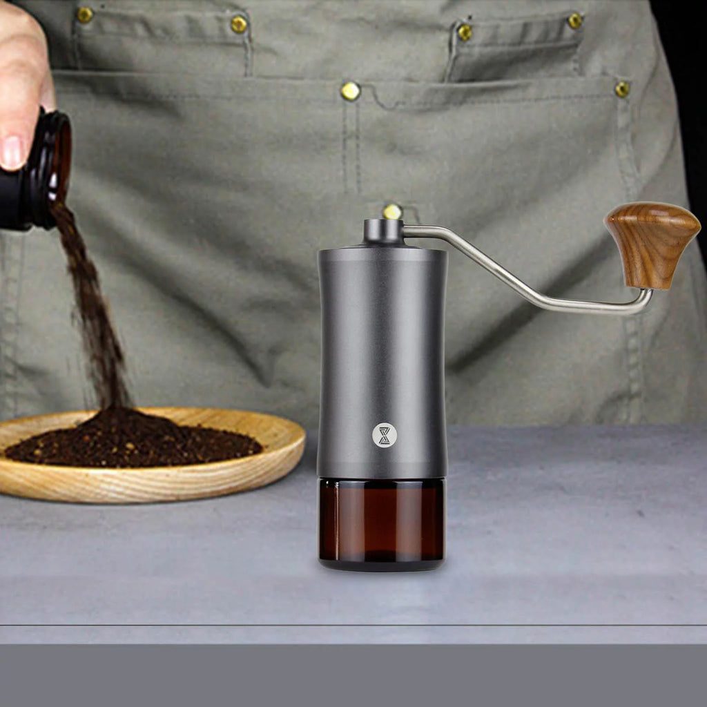 Hand Crank Stainless Steel Conical Burr Coffee Grinder E22438