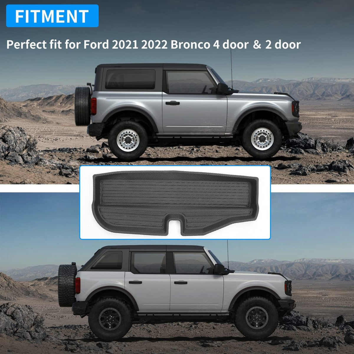 Black Trunk Mat Cargo Liner O13016