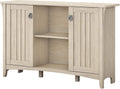 Antique White Accent Storage Cabinet with Doors C465